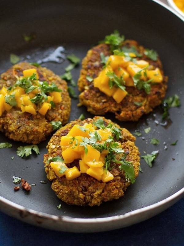 Curry Veggie Burger