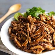 Honey Glazed Crockpot Chicken Adobo - simple pantry ingredients, hardly any hands-on time, 200 calories. | https://fatloss-pulse.today