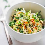 Vietnamese Chicken Salad with Rice Noodles